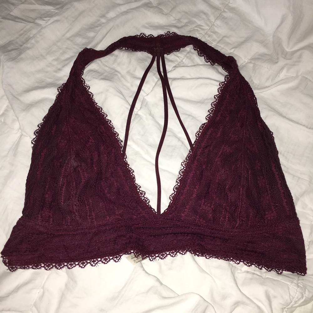 Urban Outfitters Halter Lace Bralette Size M